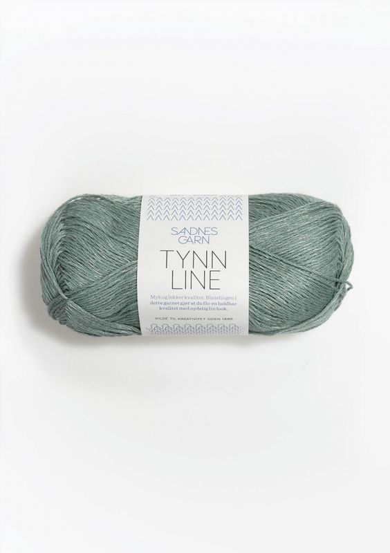 Tynn Line 6841 Støvet Aqua
