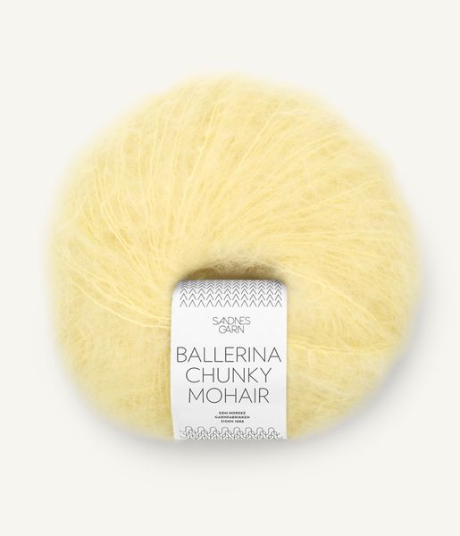 Ballerina Chunky Mohair 9602 Lemonade