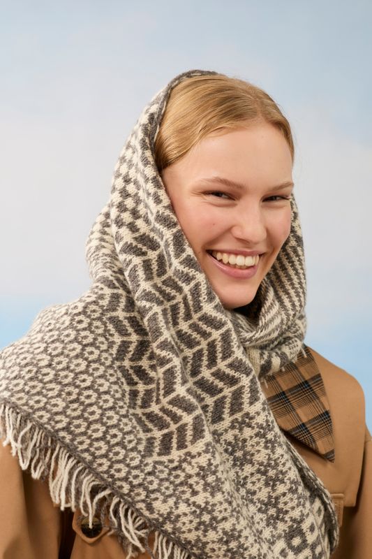 455-5 Nordic Mix Sjal