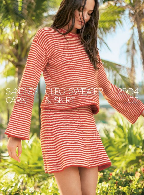2504-2 Cleo Sweater & Skirt