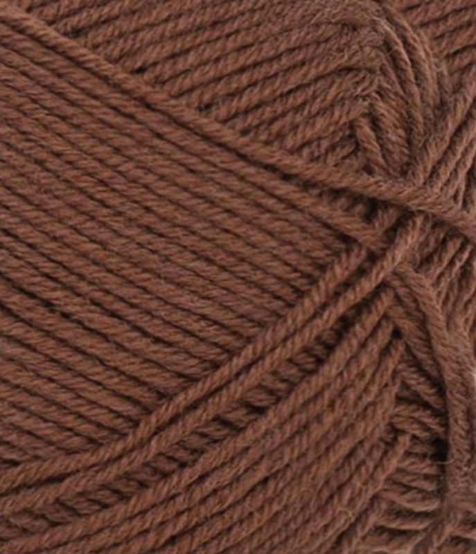 Tynn Merinoull 3073 Varm brun*