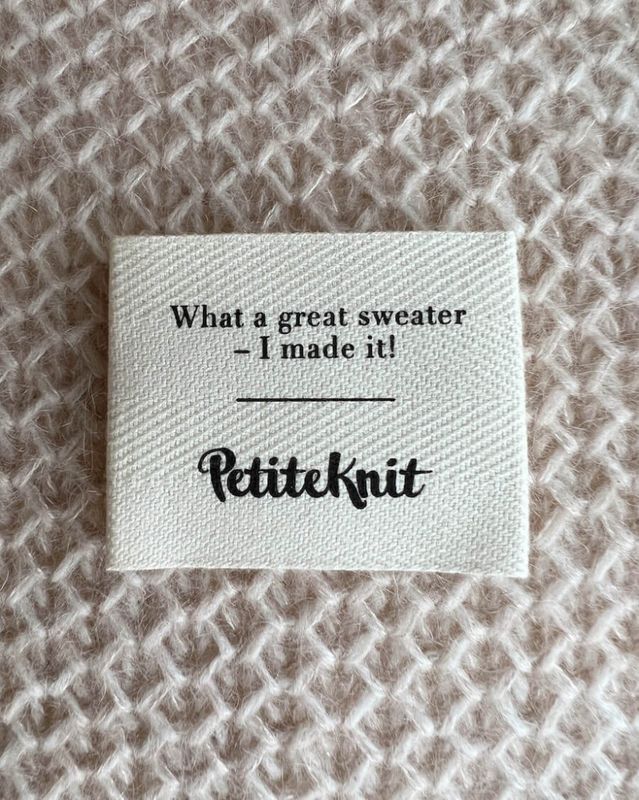 What a great sweater - I made it! 5 x 4 cm