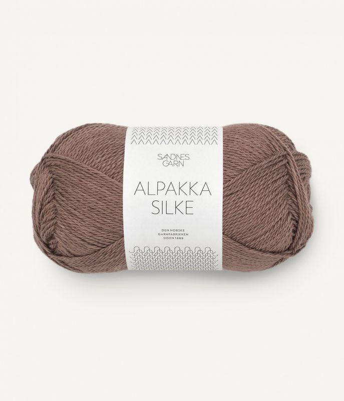 Alpakka Silke 3161 Eikenøtt