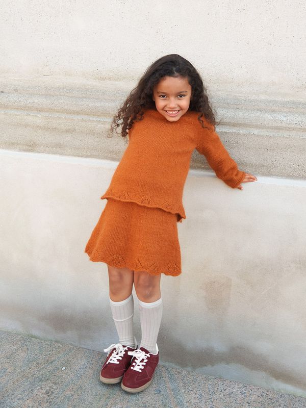 2408-7 Augustine Sweater & Skirt Junior