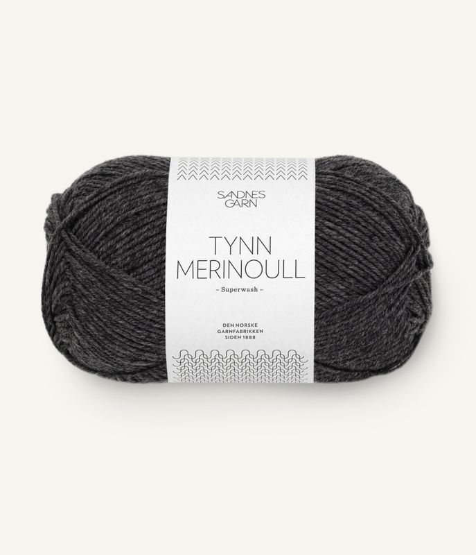 Tynn Merinoull 1055 Koksmelert