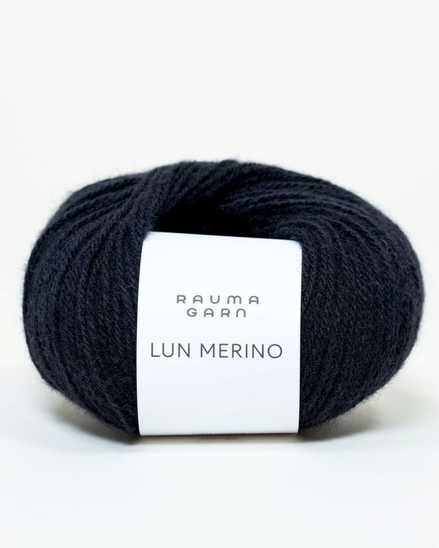 Lun Merino 78 Svart
