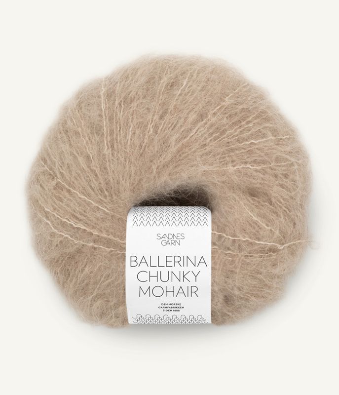 Ballerina Chunky Mohair 2650 Beige melange